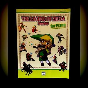 The Legend of Zelda Series for Piano Intermediate-Advanced Edition Book